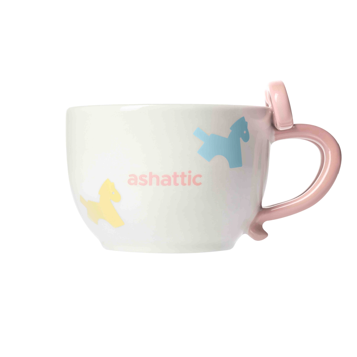 ashattic Rotating Teacup Scented Candle — Earl Grey Milk Tea